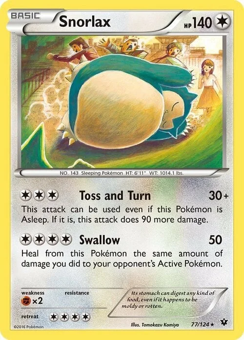 Snorlax — Fates Collide