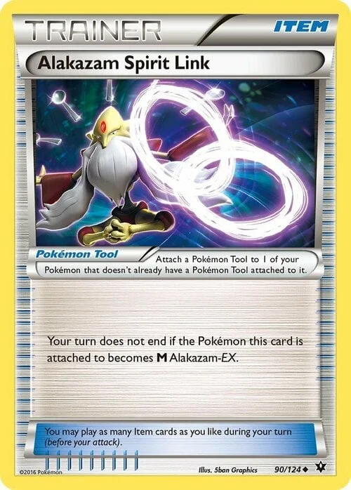 Alakazam Spirit Link — Fates Collide