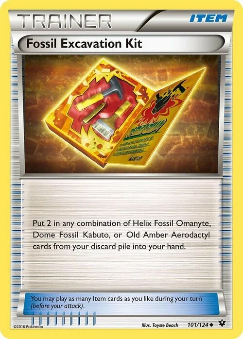 Fossil Excavation Kit — Fates Collide