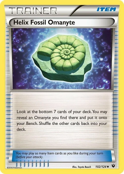 Helix Fossil Omanyte — Fates Collide