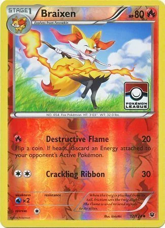 Braixen — League Promos