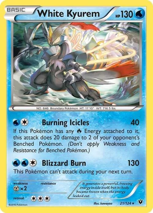 White Kyurem — Theme Deck & Blisters Exclusives