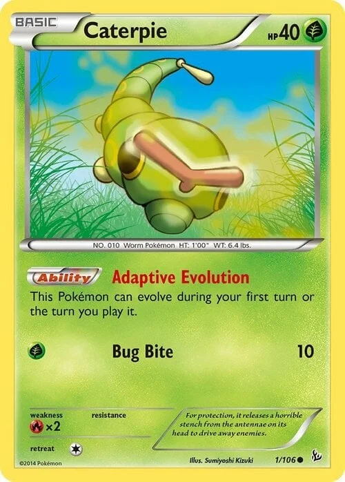 Caterpie — Flashfire