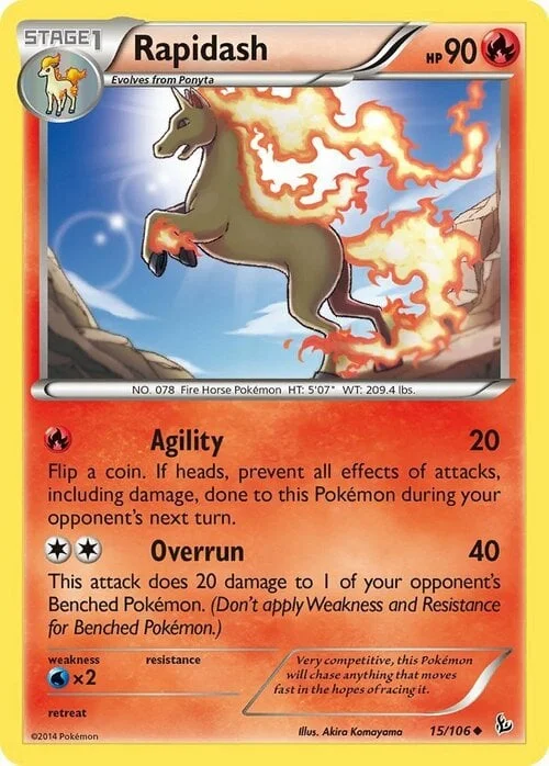 Rapidash — Flashfire