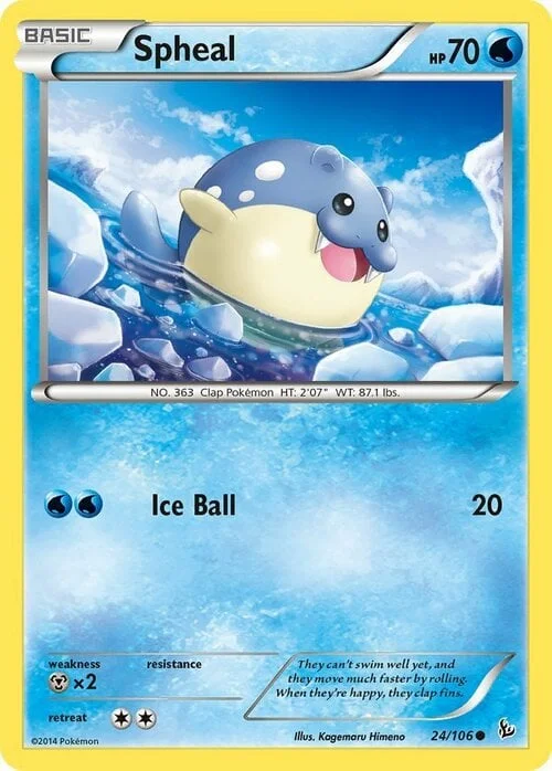 Spheal — Flashfire