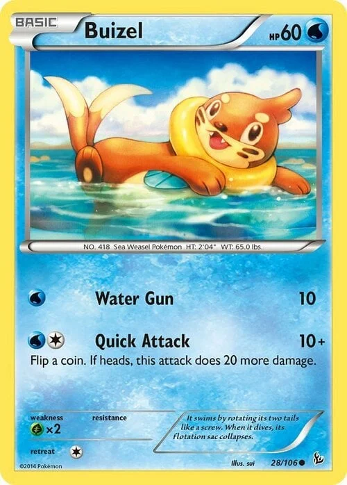 Buizel — Flashfire