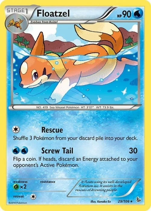 Floatzel — Flashfire