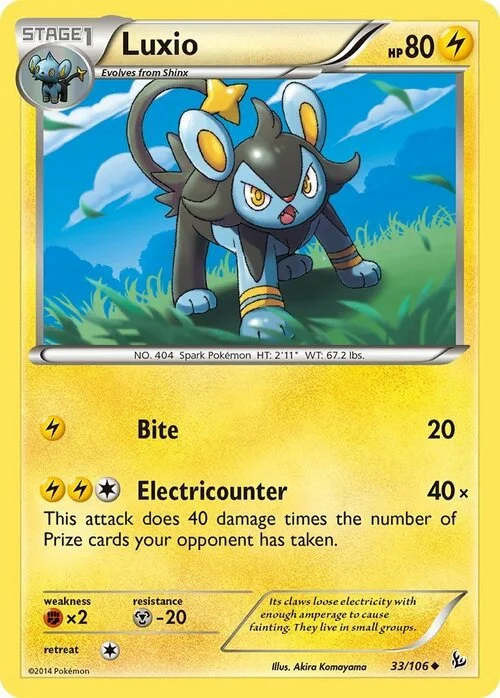 Luxio — Flashfire