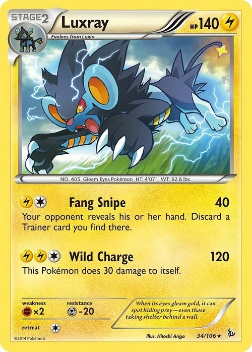 Luxray — Flashfire