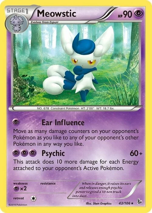 Meowstic — Flashfire
