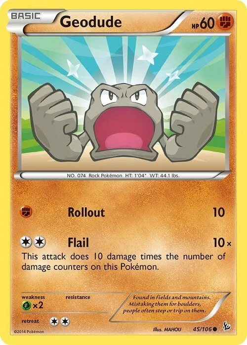 Geodude — Flashfire