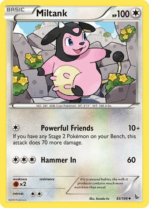 Miltank — Flashfire
