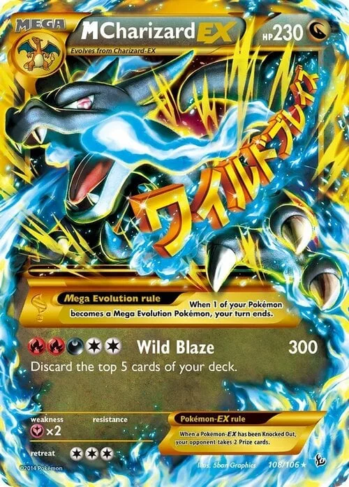 M Charizard ex — Flashfire