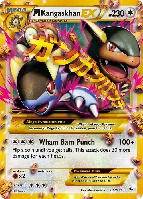 M Kangaskhan ex — Flashfire