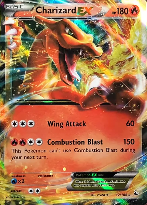 Charizard EX — Theme Deck & Blisters Exclusives