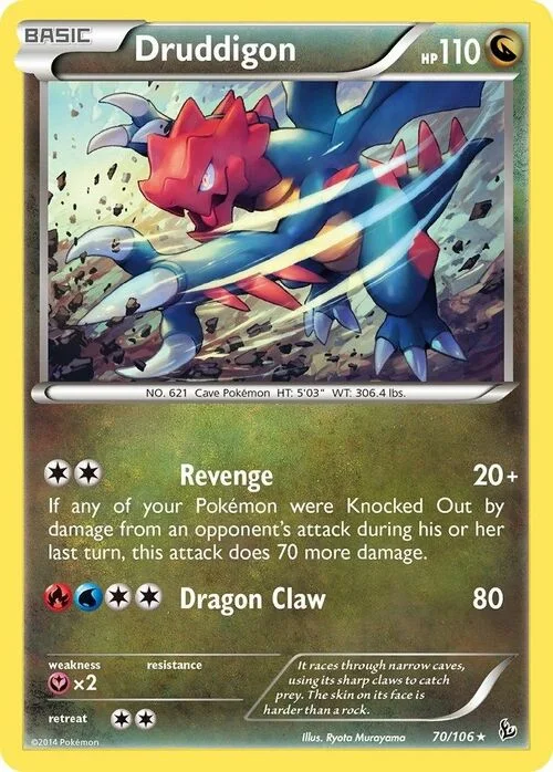 Druddigon — Theme Deck & Blisters Exclusives