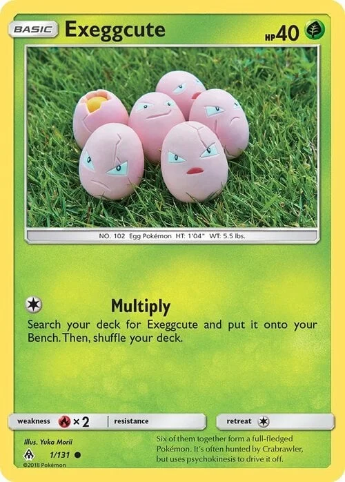 Exeggcute — Forbidden Light
