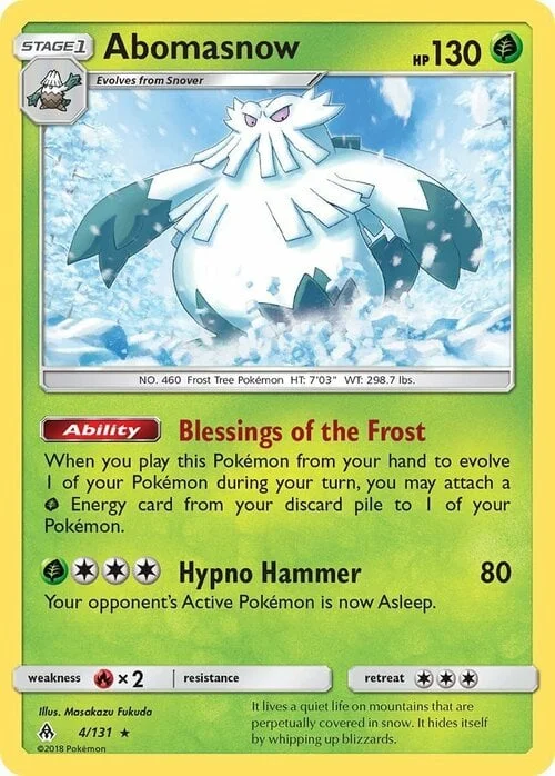 Abomasnow — Forbidden Light