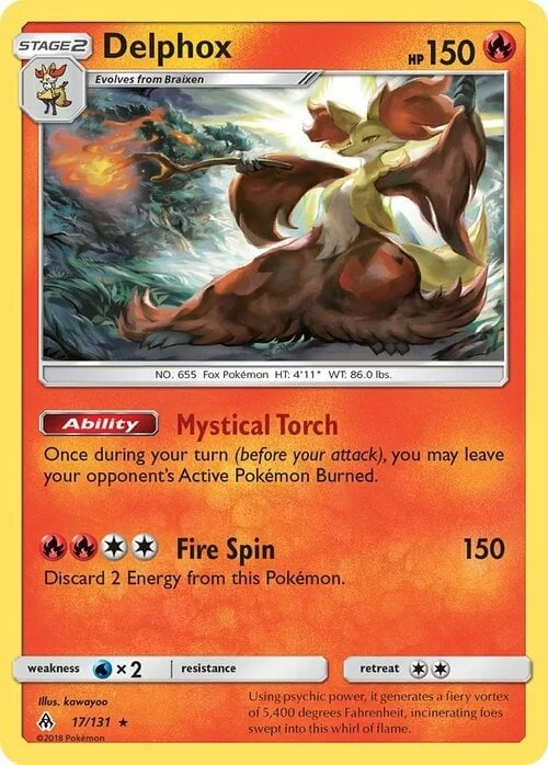Delphox — Forbidden Light