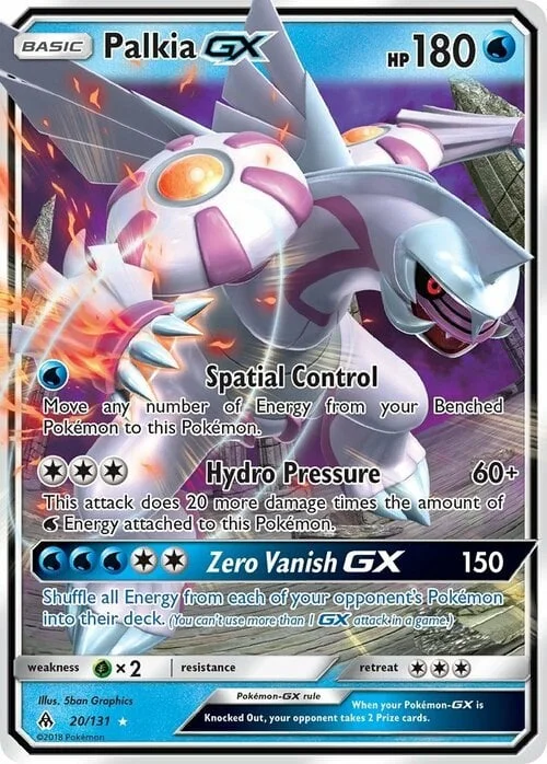 Palkia GX — Forbidden Light