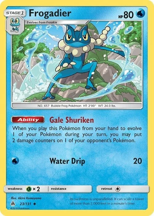 Frogadier — Forbidden Light