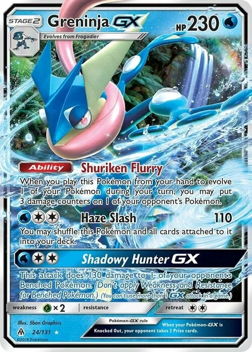 Greninja GX — Forbidden Light