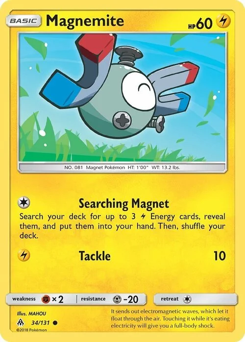 Magnemite — Forbidden Light