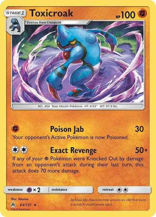 Toxicroak — Forbidden Light
