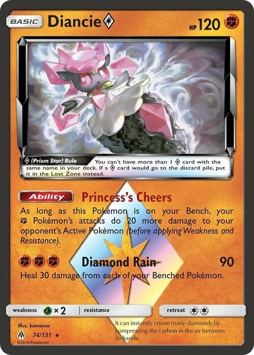 Diancie ◇ Prism Star — Forbidden Light