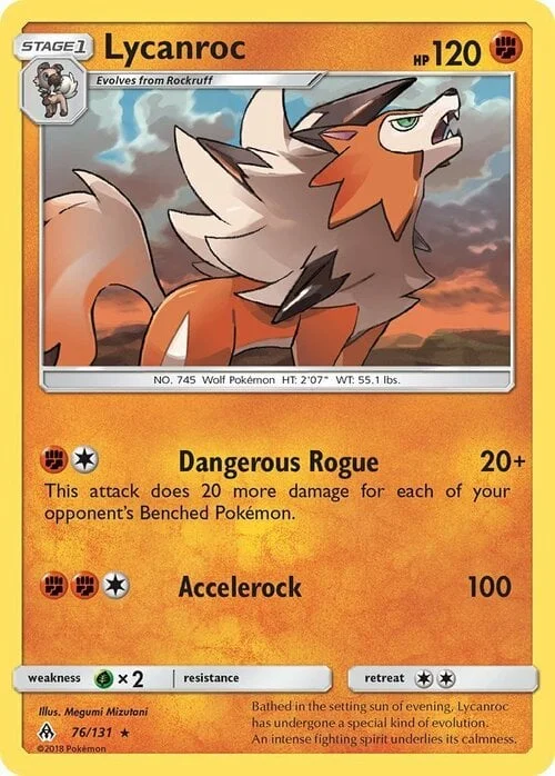 Lycanroc — Forbidden Light