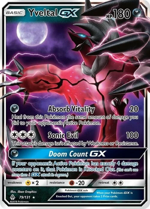 Yveltal GX — Forbidden Light
