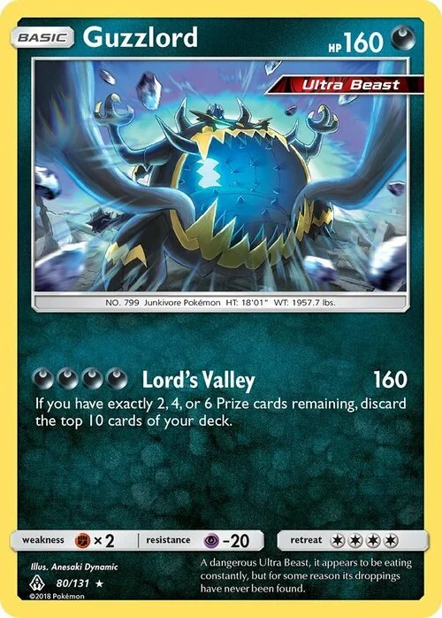 Guzzlord — Forbidden Light