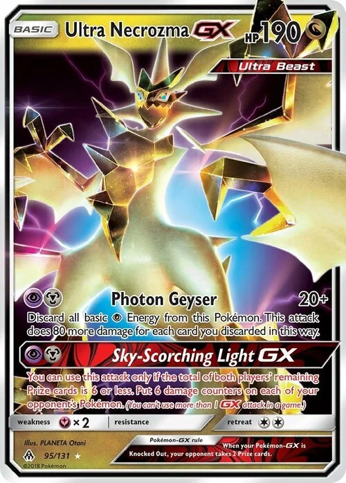 Ultra Necrozma GX — Forbidden Light