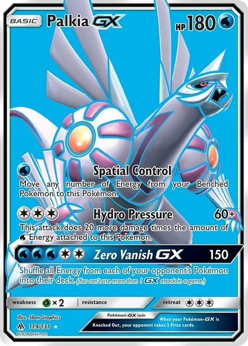 Palkia GX — Forbidden Light