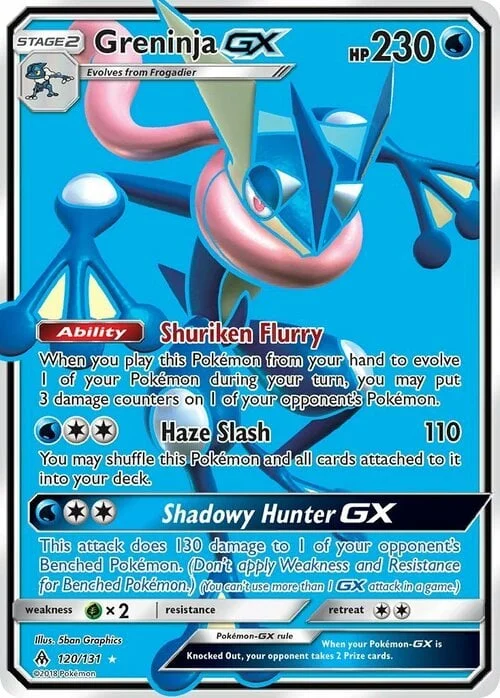 Greninja GX — Forbidden Light