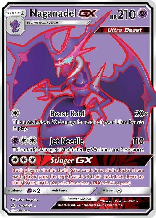 Naganadel GX — Forbidden Light