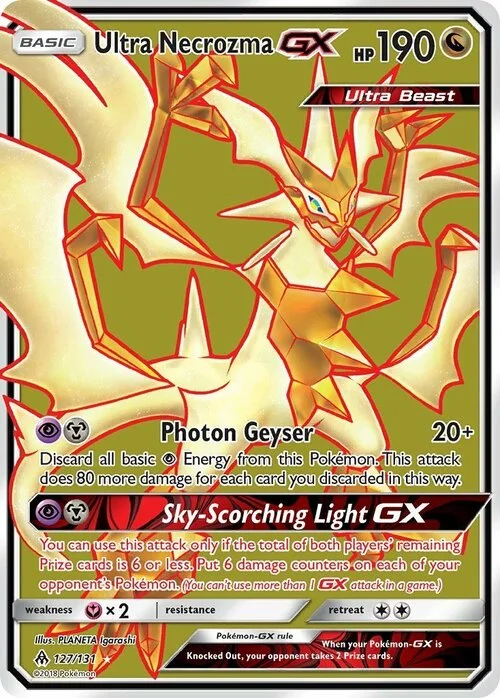 Ultra Necrozma GX — Forbidden Light