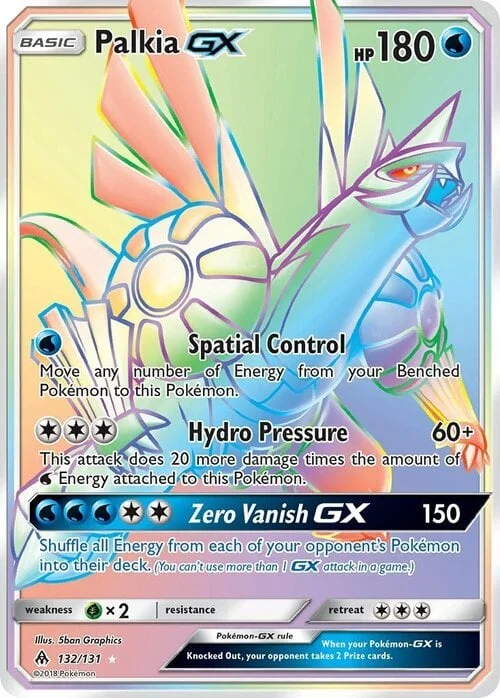 Palkia GX — Forbidden Light
