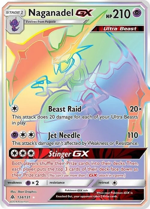 Naganadel GX — Forbidden Light