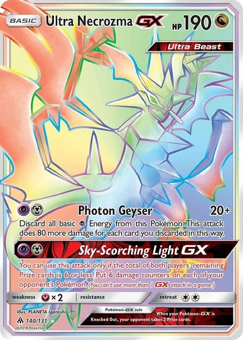 Ultra Necrozma GX — Forbidden Light