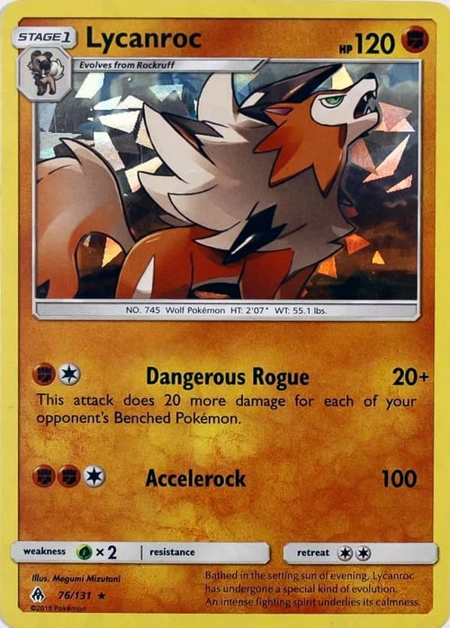 Lycanroc — Theme Deck & Blisters Exclusives