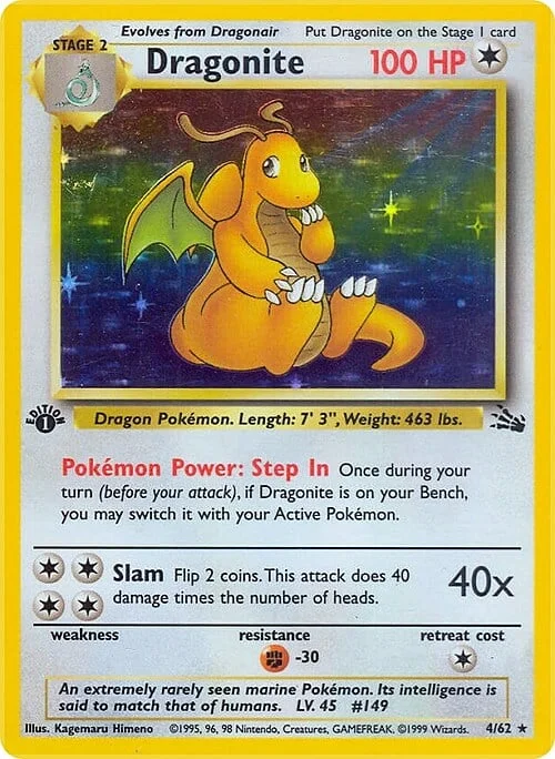 Dragonite — Fossil