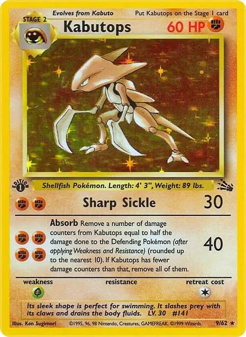 Kabutops — Fossil