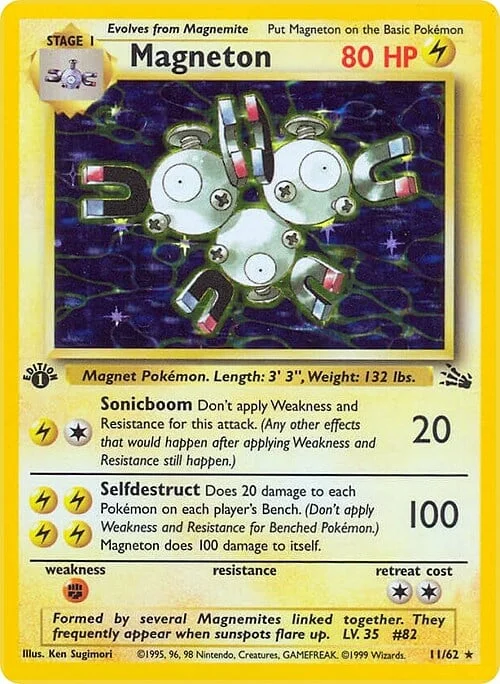 Magneton — Fossil