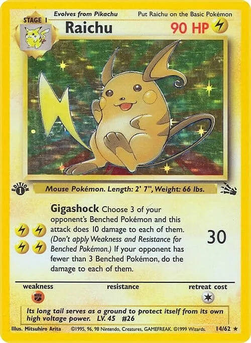 Raichu — Fossil