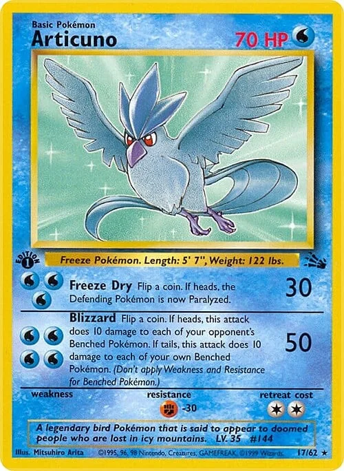 Articuno — Fossil