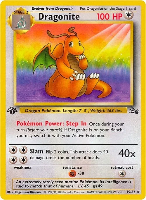 Dragonite — Fossil