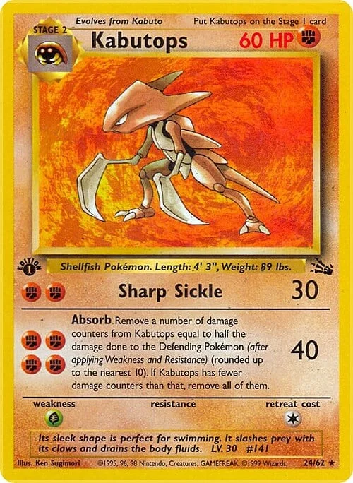 Kabutops — Fossil