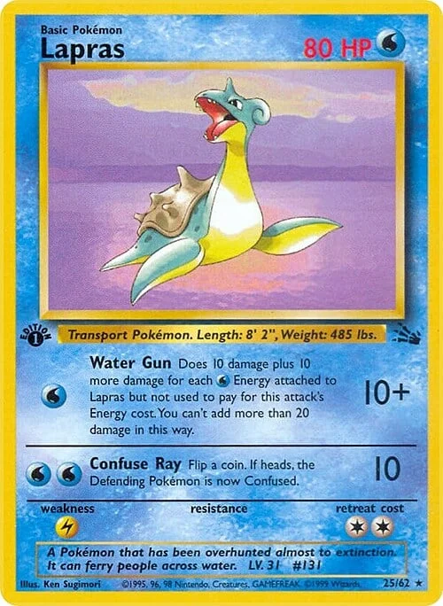 Lapras — Fossil