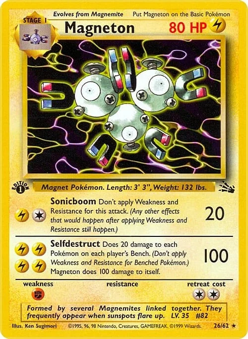 Magneton — Fossil
